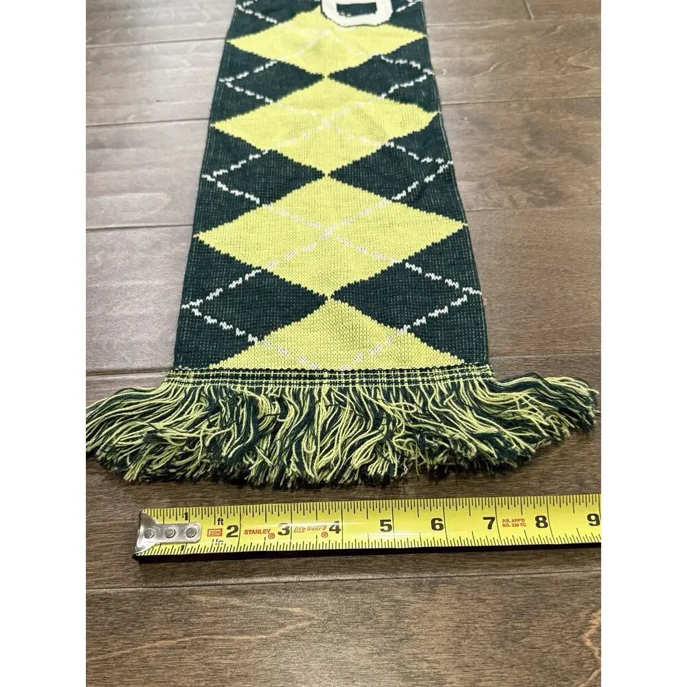 Ruffneck Scarves Unisex Green White MLS Portland Timbers Knit Scarf Size 61x7